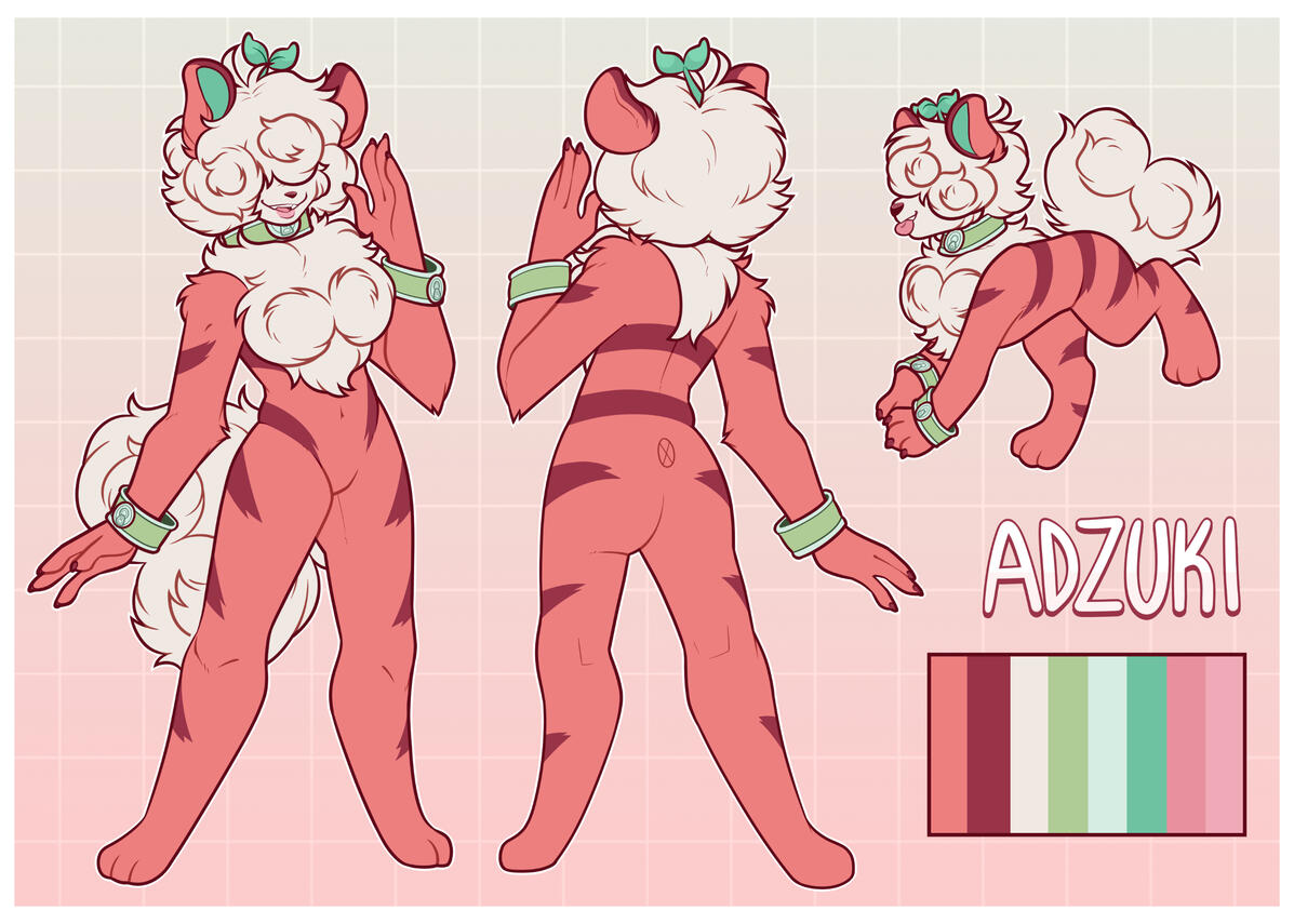 full backview + chibi